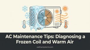 AC Maintenance Tips: Diagnosing a Frozen Coil and Warm Air — featured image