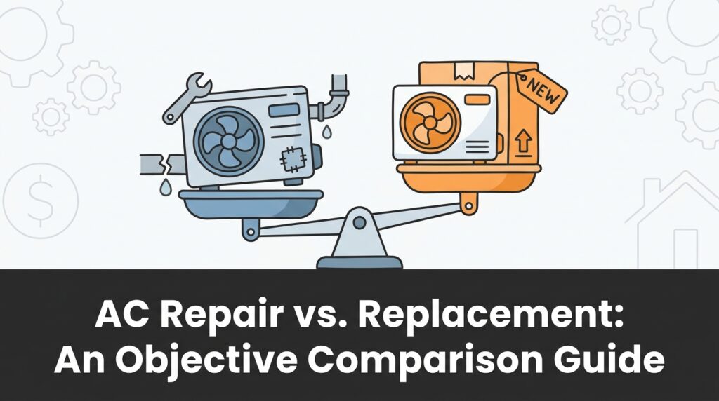 AC Repair vs. Replacement: An Objective Comparison Guide